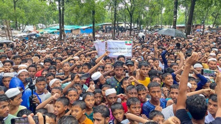  Rohingya Muslims demand safe return to home after 6 years of exodus 