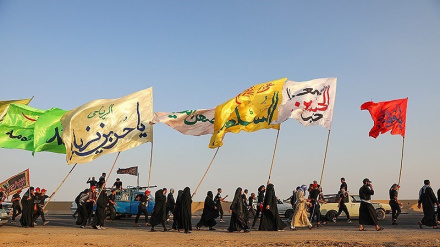 (FOTO) Pellegrini di Hussain in marcia verso a Karbala