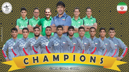 Timnas Gulat Junior Iran Sabet Juara Dunia