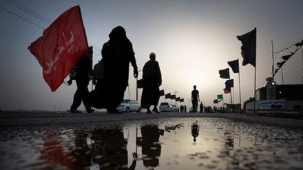 İrağ və İroni marzi məntəğəonədə, mudafiə vəzorətxonə Ərbəyine Huseyn(ə)-i ğərorqohon bərpo bey