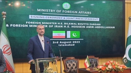 טהראן וקראצ'י חתמו על מסמך לשיתוף הפעולה המסחר והכלכלי