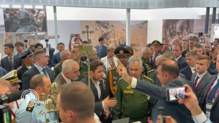 نمایش توانمندی‌های دفاعی ایران در نمایشگاه روسیه