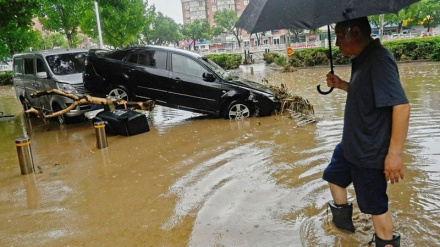 Pekində misilsiz daşqınlar baş verib