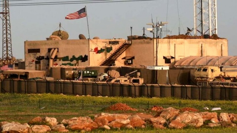 シリア東部の米軍基地