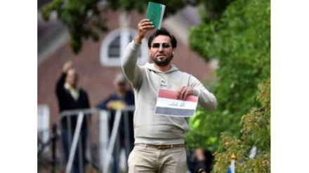 (VIDEO) Giovane musulmano affronta l'autore del rogo al Corano