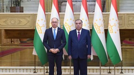 دیدار رئیس جمهور تاجیکستان با مقام المانی