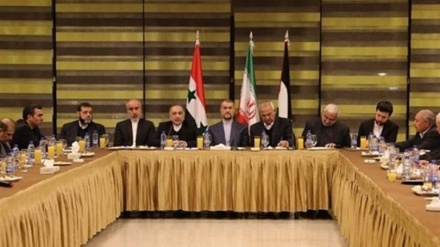 ईरान के विदेश मंत्री की बैरूत में हमास और जिहादे इस्लामी के नेताओं के साथ अहम बैठक