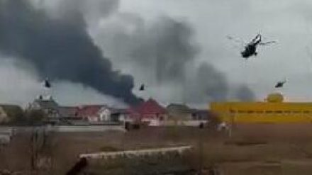 אזעקות על תקיפה אווירית הופעלו במזרח אוקראינה