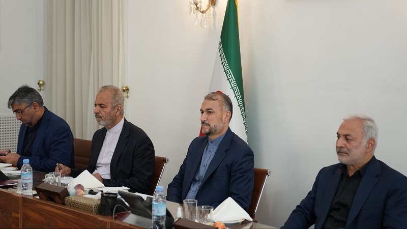 برگزاری نشست اعضای کمیسیون امنیت ملی مجلس شورای اسلامی با امیرعبداللهیان