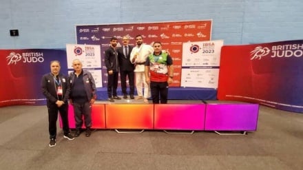  مسابقات جهانی نابینایان؛ مدال طلای منهای ۷۳ کیلوگرم جودو برای نماینده ایران