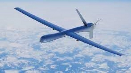 La caduta del drone sionista da parte delle forze di resistenza palestinesi