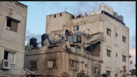 صهیونیست ها خانه شهید فلسطینی را منفجر کردند