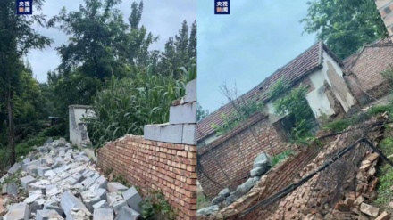 中国发生5.5级浅层地震 126座房屋倒塌