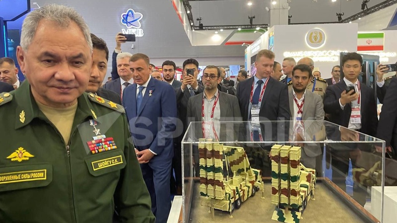 Demonstrimi i sistemit mbrojtës iranian Sajad në ekspozitën ruse të mbrojtjes