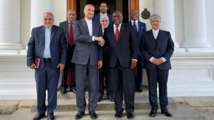 Встреча Амир-Абдуллахиана с президентом и министром иностранных дел ЮАР