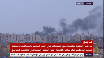 Мощные взрывы на юге Хартума