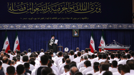 İslam İnkılabı Lideri, 86. deniz filosu çalışanlarını kabul etti