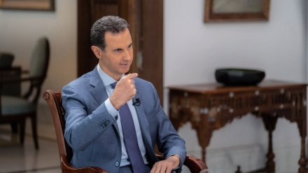 Башор Асад : Амрико бо террористҳо шарокат дорад