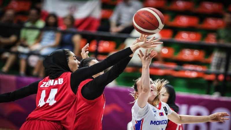 伊朗女篮获得亚洲杯银牌