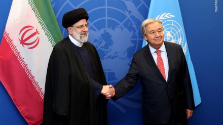  دیدار رئیس جمهوری اسلامی ایران با دبیرکل سازمان ملل متحد در نیویورک