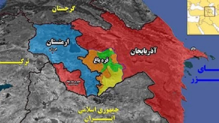 ایران د قفقاز په سیمه کې د جیو پولیټیکل بدلون سره مخالفت دی