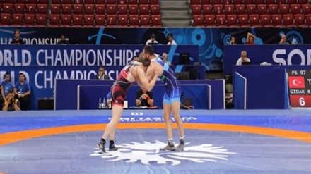 Пять красочных медалей – результат работы иранских борцов на Кубке Дмитрия Керкина