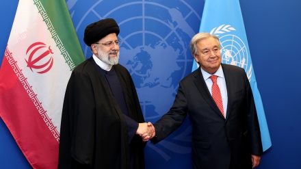 Presidenti i Republikës Islamike të Iranit takohet me Sekretarin e Përgjithshëm të Kombeve të Bashkuara