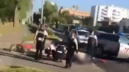 Французская полиция убила подростка на мотоцикле
