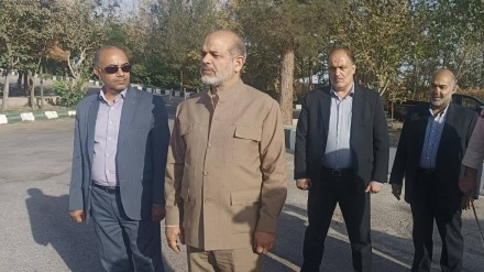 وزیر کشور ایران برای بازدید از گذرگاه دوغارون به مرز ایران و افغانستان سفر کرد