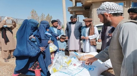 توزیع موادغذایی به بیش از 6 هزار خانواده نیازمند در افغانستان