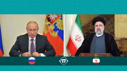  Raeisi, Putin discuss Iran-Russia relations, censure foreign meddling in regional affairs 