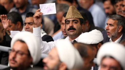 פגישת אזרחים סונים עם מנהיג המהפכה