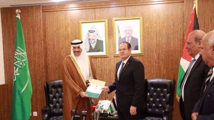 Saudi’s 1st ambassador to Palestine welcomed by Palestinian Authority