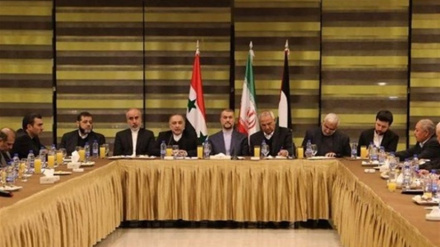 Встреча Амир-Абдоллахиана с лидерами ХАМАС и «Исламского джихада» в Бейруте