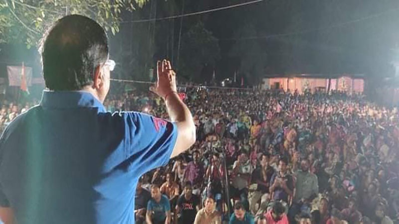 বিজেপির একটি পতাকাও থাকবে না: উদয়ন গুহ