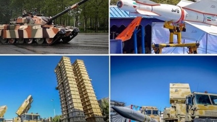 טילים מפותחים ביותר הוצגו במצעד צבאי של משמרות המהפכה