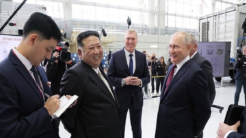 נשיא צפון קוריאה חזר מביקורו ברוסיה: פרק חדש בין המדינות
