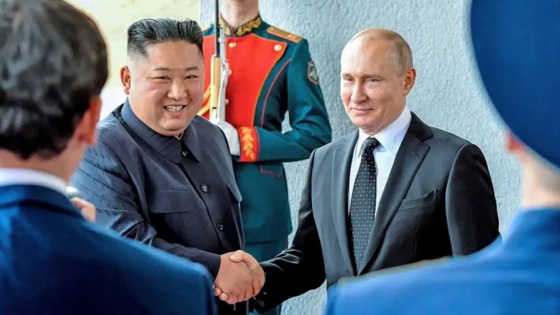 Nordkoreas Machthaber Kim Jong-un in Russland eingetroffen