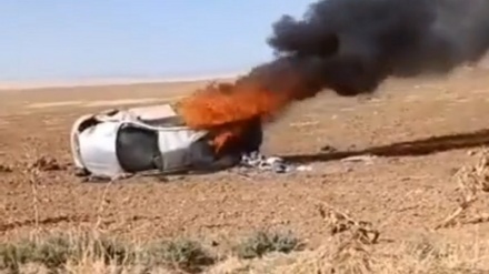 Türkiye'nin ABD müttefiki milislerin aracına SİHA saldırısı