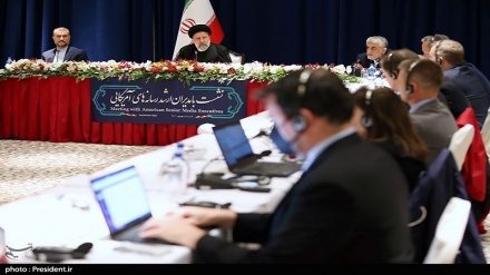 نشست رئیس جمهوری ایران با مدیران ارشد رسانه‌های آمریکایی در نیویورک 