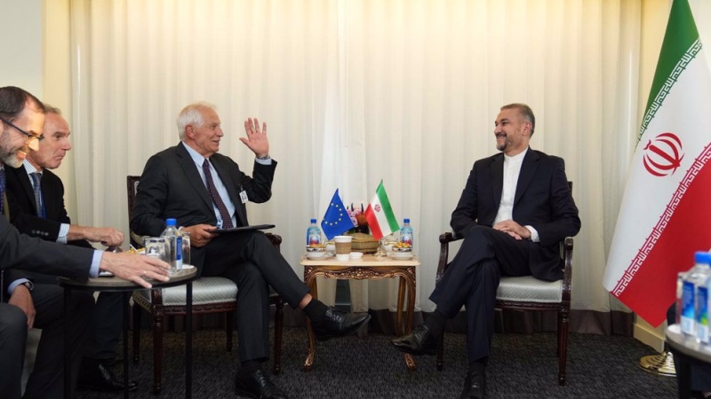 Hohe iranische und EU-Diplomaten diskutieren in New York über JCPOA-Wiederbelebung 