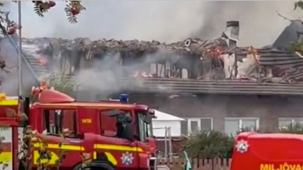 Setelah Al Quran, Kini Masjid Dibakar di Swedia