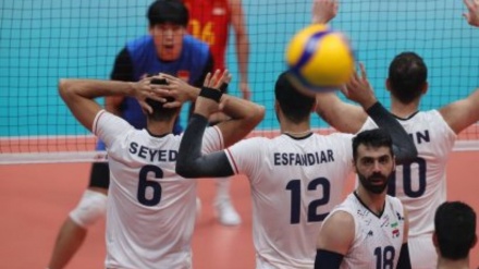 تیم ملی والیبال ایران با عبور از دیوار چین بر بام آسیا ایستاد