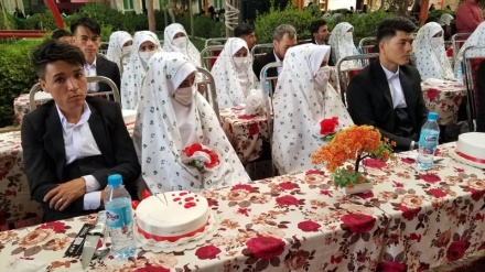  مراسم ازدواج دسته جمعی ۱۲۵ زوج‌ جوان در مزارشریف  