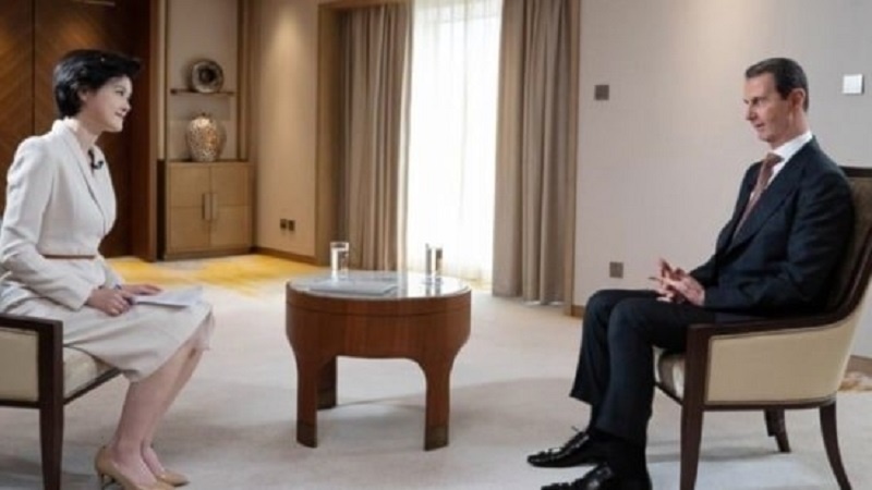 wawancara Presiden Suriah dengan CCTV