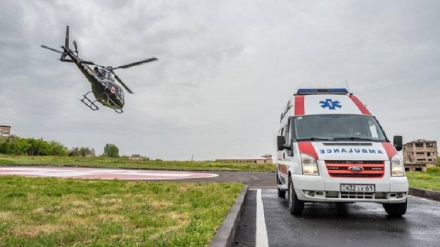 Հայաստանից բժիշկների թիմն ուղղաթիռով մեկնել է Ստեփանակերտ