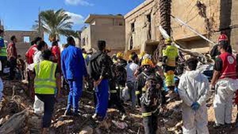 Liba, distruzione di centinaia di edifici nella città di Derna