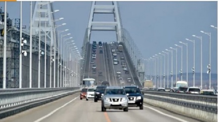 כיממה לאחר הדיווח על סיכול פגיעה אוקראינית: גשר קרים נחסם לתנועה