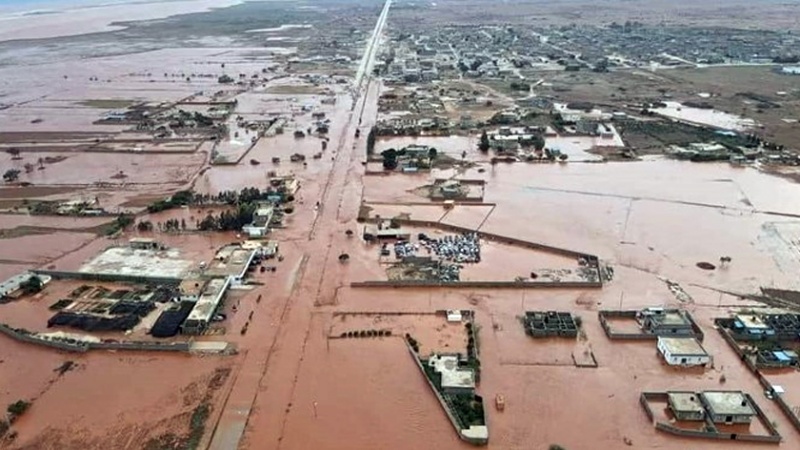 افزایش تلفات طوفان و سیل لیبی به بیش از 6 هزار نفر