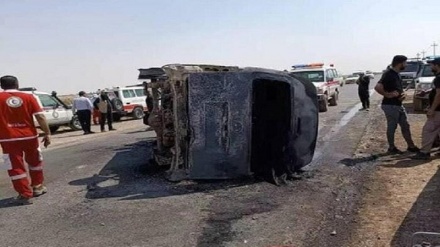  جان باختن پنج زائر ایرانی در حادثه تصادف در استان میسان عراق 